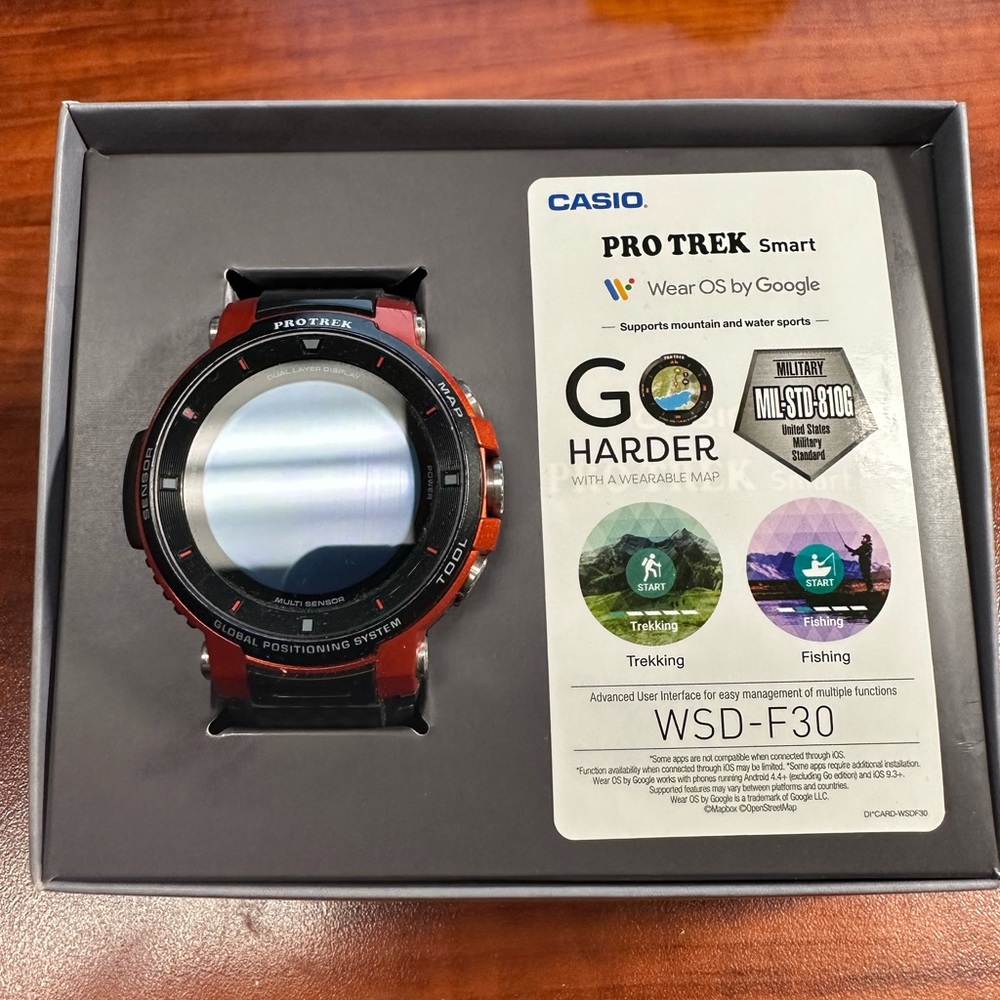 Casio WSD-F30-RG SMART SPORT WATCH